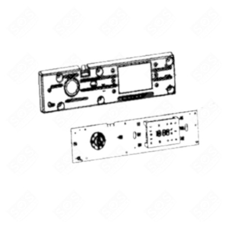 BOITE CONTROLE DISPLAY ASM M11 D'ORIGINE MACHINE À LAVER, LAVE-LINGE - C00647056