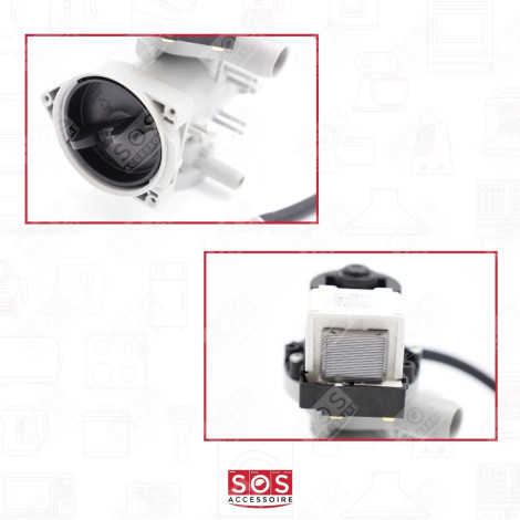 POMPE DE VIDANGE MACHINE À LAVER, LAVE-LINGE - 5859EN1006B, EAU62263305