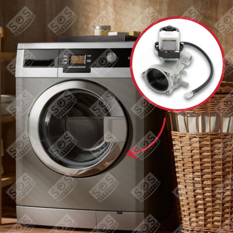 POMPE DE VIDANGE MACHINE À LAVER, LAVE-LINGE - 5859EN1006B, EAU62263305