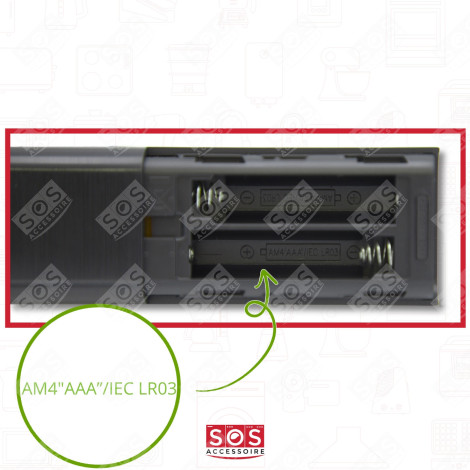 TÉLÉCOMMANDE D'ORIGINE 160 X 3 TÉLÉVISION - BN59-01358B