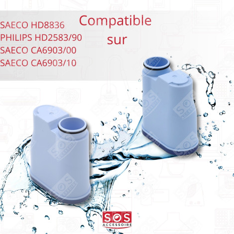 LOT DE 8 FILTRES À EAU CAFETIÈRE, MACHINE À CAFÉ - 421946039401, 421944050461