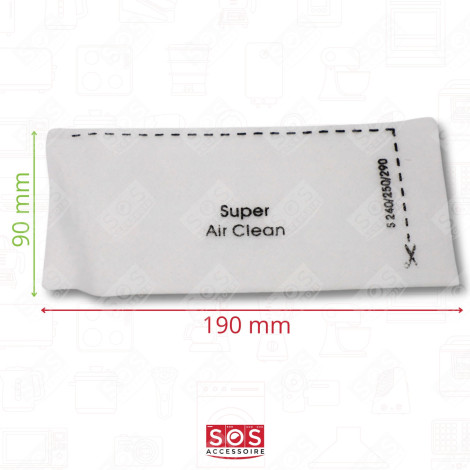 LOT DE 6 BOÎTES DE 4 SACS À POUSSIÈRE SYNTHÉTIQUES FJM COMPATIBLES ASPIRATEUR - 9917710