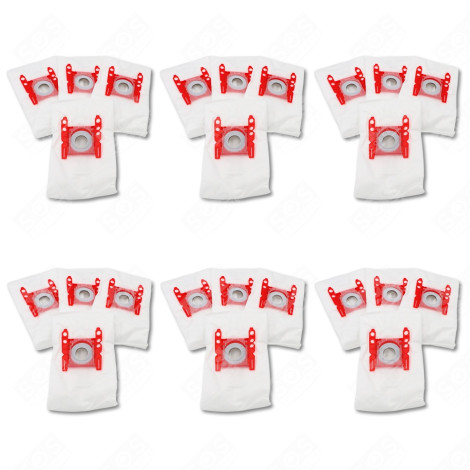 LOT DE 6 BOÎTES DE 4 SACS TYPE G 270 X 60 MM ASPIRATEUR - 00576334,17000940