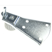 Ensemble charnière avec pied ajustable