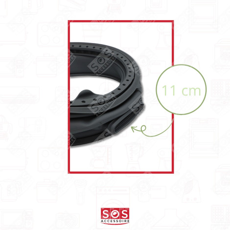 JOINT DE HUBLOT (MANCHETTE) MACHINE À LAVER, LAVE-LINGE - 1327756233, 1327756282