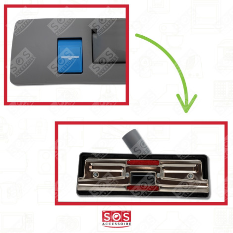 BROSSE, EMBOUT COMBINEE SIMPLE 270MM GM400 / KING ASPIRATEUR - 11980300