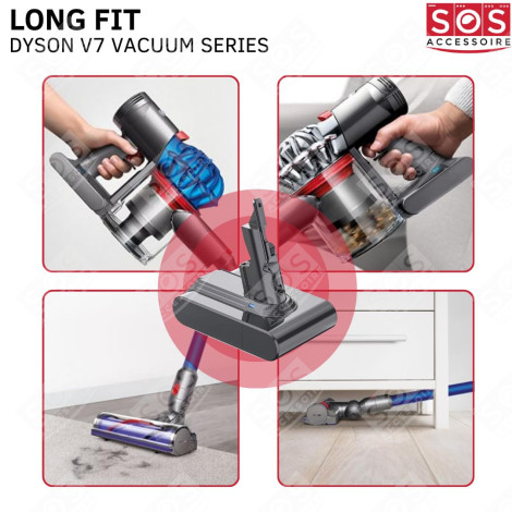 BATTERIE V7 SV11 4000MAH ASPIRATEUR - 968670-02