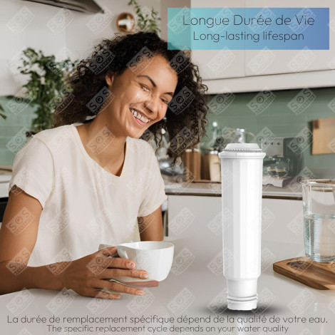 LOT DE 5 FILTRES À EAU CLARIS TZ60003 CAFETIÈRE, MACHINE À CAFÉ - 00461732, 9000849514