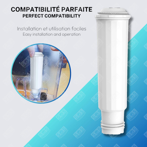 LOT DE 10 FILTRES À EAU CLARIS TZ60003 CAFETIÈRE, MACHINE À CAFÉ - 00461732, 9000849514