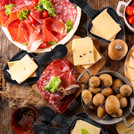 LOT DE 11 COUPELLES À RACLETTE RACLETTE, GRIL, WOK - AS306002