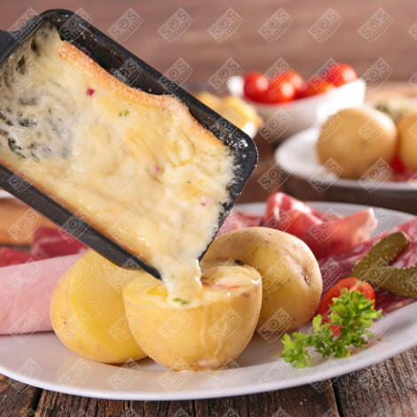 LOT DE 12 COUPELLES À RACLETTE RACLETTE, GRIL, WOK - AS306001