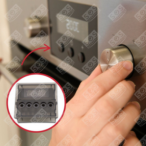 CARTE ÉLECTRONIQUE, PROGRAMMATEUR FOUR, CUISINIÈRE - 00626912, 816291316