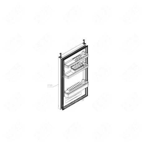 PORTE RÉFRIGÉRATEUR FRIGO, RÉFRIGÉRATEUR, CONGÉLATEUR - 915221