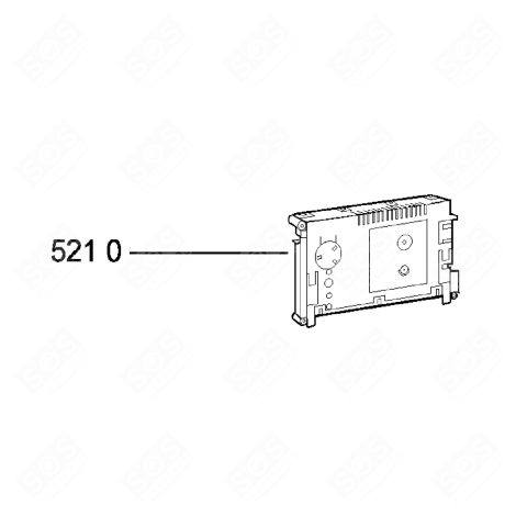 PLATINE LAVE-VAISSELLE - 481221838266