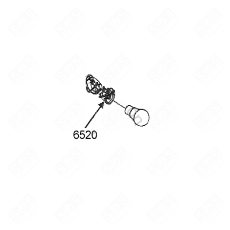 DOUILLE LAMPE FRIGO, RÉFRIGÉRATEUR, CONGÉLATEUR - 481225518295