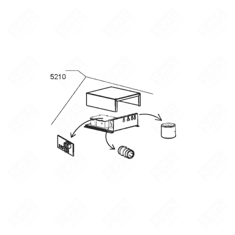 VARIATEUR ÉLECTRONIQUE HOTTE - 482000095108