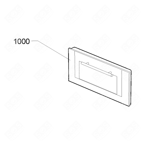 PORTE ASS. INOX FOUR MICRO-ONDES - 480120100886