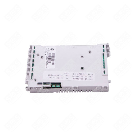 PLATINE CONTROL PROGRAMME ICRED, T&AMP;P LAVE-VAISSELLE - 480140102615