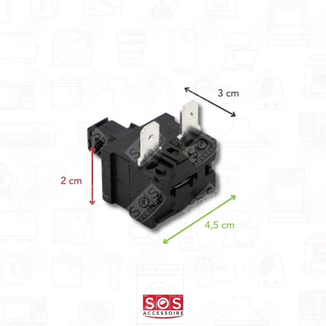 INTERRUPTEUR MARCHE ARRÊT ASPIRATEUR - 9023231