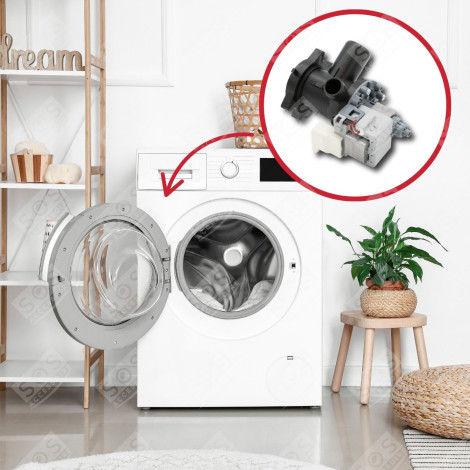 POMPE DE VIDANGE MACHINE À LAVER, LAVE-LINGE - 481010584942 481236018559