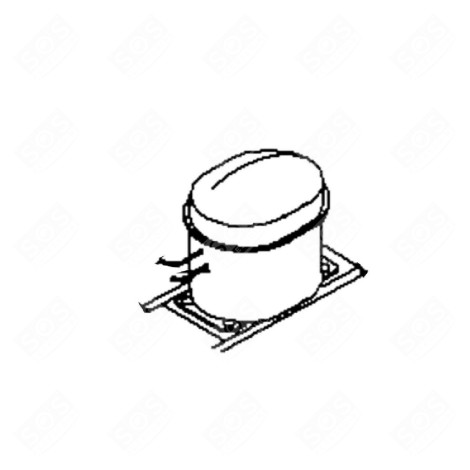 COMPRESSEUR VEMZ 5 C FRIGO, RÉFRIGÉRATEUR, CONGÉLATEUR - 480131100342