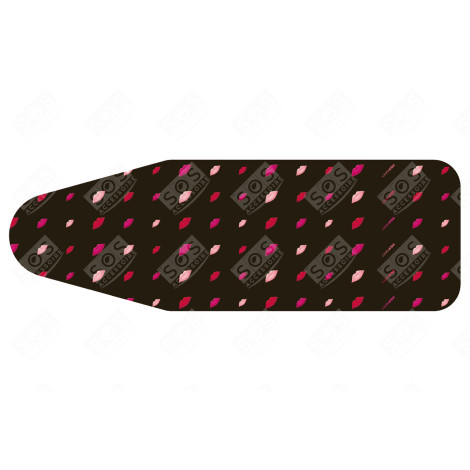 HOUSSE &QUOT;LÈVRES&QUOT; 131CM X 55CM D'ORIGINE CENTRALE VAPEUR, FER À REPASSER - 1487804898