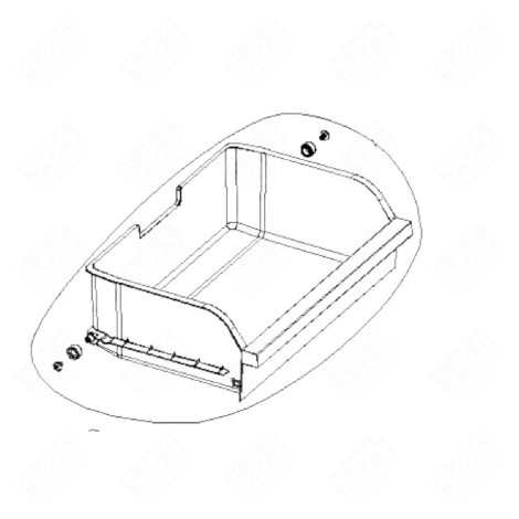 PORTE REFRIGERATEUR GW FRIGO, RÉFRIGÉRATEUR, CONGÉLATEUR - 480132101727