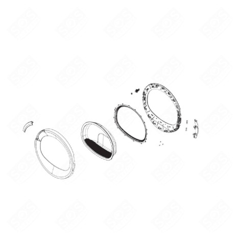 HUBLOT COMPLET D'ORIGINE SÈCHE-LINGE - 2984780200