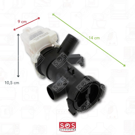 POMPE DE VIDANGE MACHINE À LAVER, LAVE-LINGE - L71B014I1