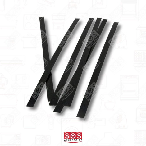 LOT DE 3 FILTRES CHARBON + FIXATIONS AK550AE1  305X200  MM HOTTE - 71X0729, AS0062460