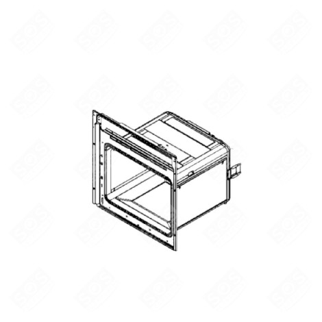 MOUFLE FOUR SERVICE 55L FOUR, CUISINIÈRE - 481011098783