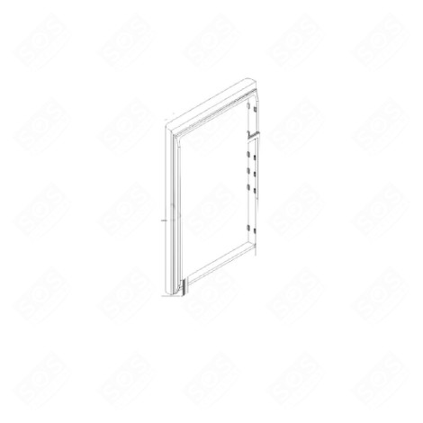 PORTE REFRIGERATEUR FRIGO, RÉFRIGÉRATEUR, CONGÉLATEUR - 481010720376
