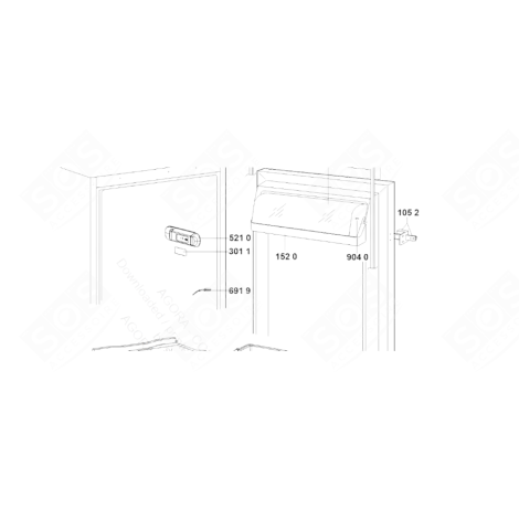 MODULE CONTROLE ULYSSES G0 4B ROBOT MÉNAGER - 481010676091