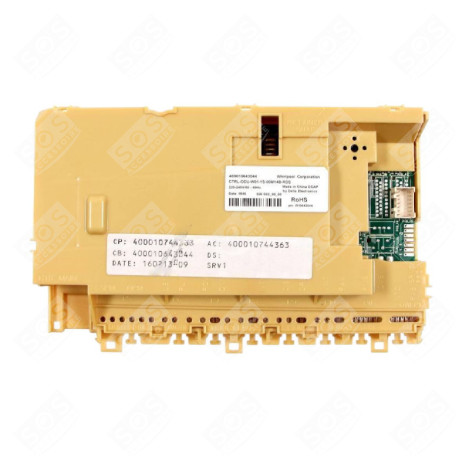 PLATINE CONTROLE (CB) PROGRAMMÉ ODRA LAVE-VAISSELLE - 481010744363