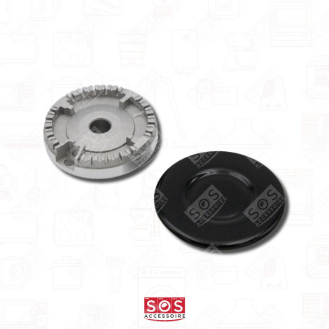 KIT 4 BRULEURS PLAQUE DE CUISSON - 482000027572, C00082831