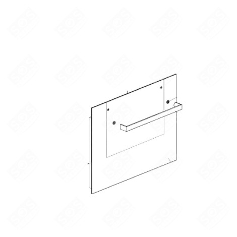 VITRE EXTÉRIEURE FOUR, CUISINIÈRE - 70012269
