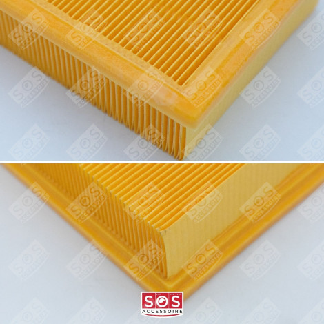 FILTRE (PLAT DE CAPOT RECTANGULAIRE) ASPIRATEUR - 6.904-367.0