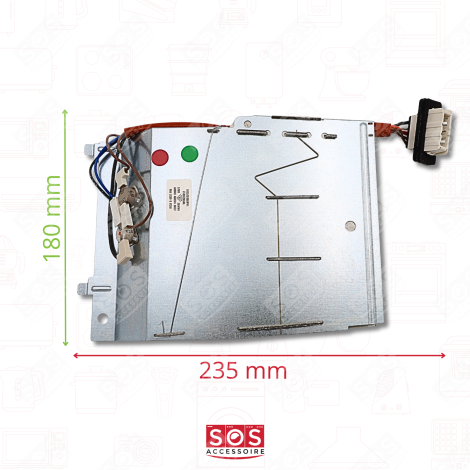 RÉSISTANCE  243X177X34 MM SÈCHE-LINGE - 481010669312, 481010477521