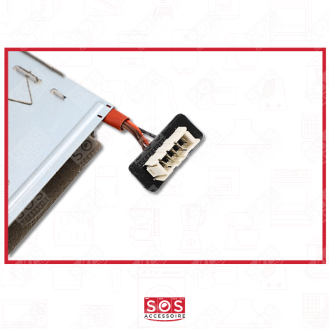 RÉSISTANCE  243X177X34 MM SÈCHE-LINGE - 481010669312, 481010477521