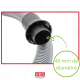 TUYAU, FLEXIBLE AVEC POIGNÉE COMPATIBLE ASPIRATEUR - 7330630