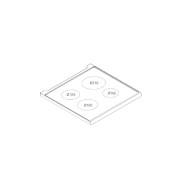 Dessus vitrocéramique