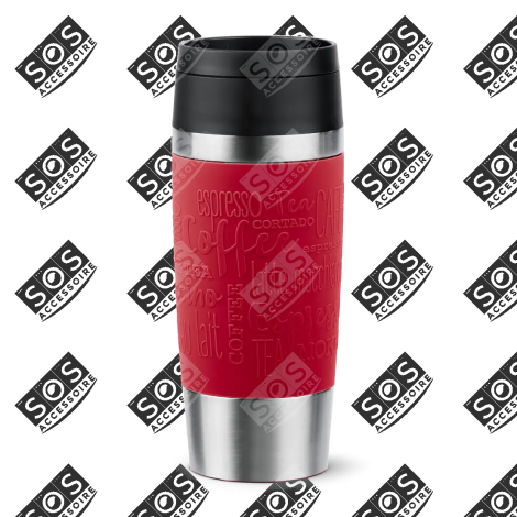 TRAVEL MUG CLAS 0.36L ROUGE D'ORIGINE CAFETIÈRE, MACHINE À CAFÉ - N2020410