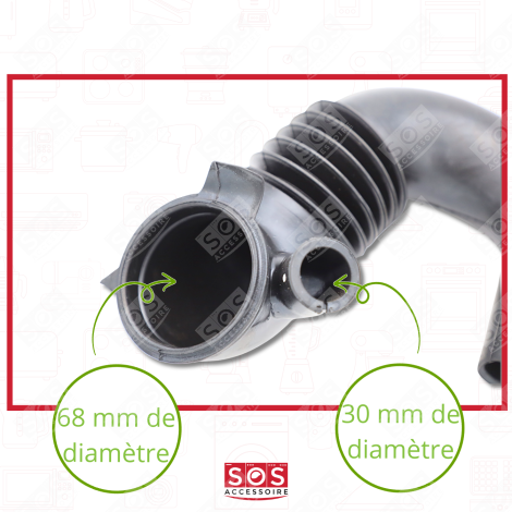 DURITE CUVE POMPE N°K520 MACHINE À LAVER, LAVE-LINGE - MAR61841701, 4738ER1008A