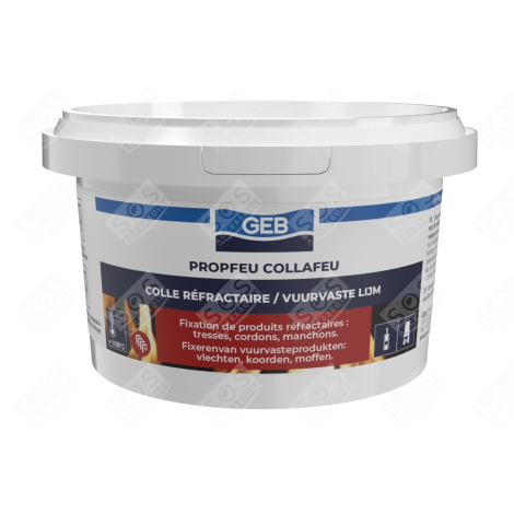 COLLAFEU COLLE REFRACTAIRE POÊLE À BOIS, CHEMINÉE - 125211