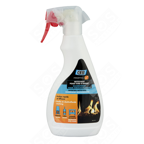 NETTOYANT VITRE INSERT POÊLE À BOIS, CHEMINÉE - 821506