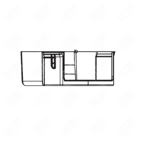 BALCONNET PORTE BOUTEILLE FRIGO, RÉFRIGÉRATEUR, CONGÉLATEUR - AS0072283