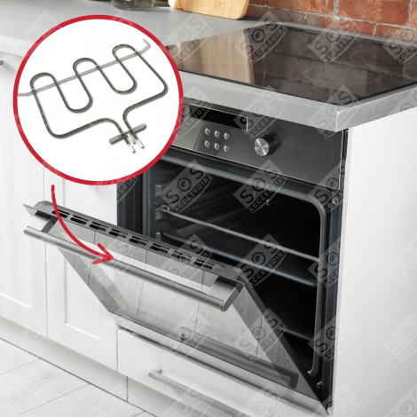 RÉSISTANCE VOUTE R96/3N 2000W FOUR, CUISINIÈRE - 92749688