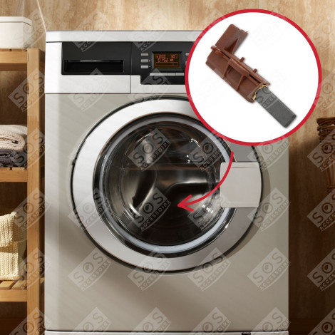 CHARBON MOTEUR (X2) MACHINE À LAVER, LAVE-LINGE - C00196544