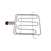 Résistance de voute  2110W  1200W d'origine