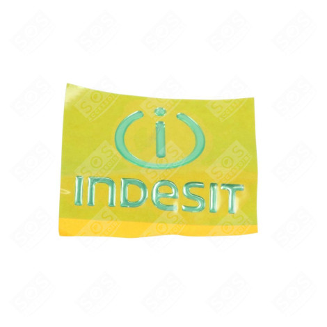 PLAQUE SIGLE INDESIT FRIGO, RÉFRIGÉRATEUR, CONGÉLATEUR - 481010772499